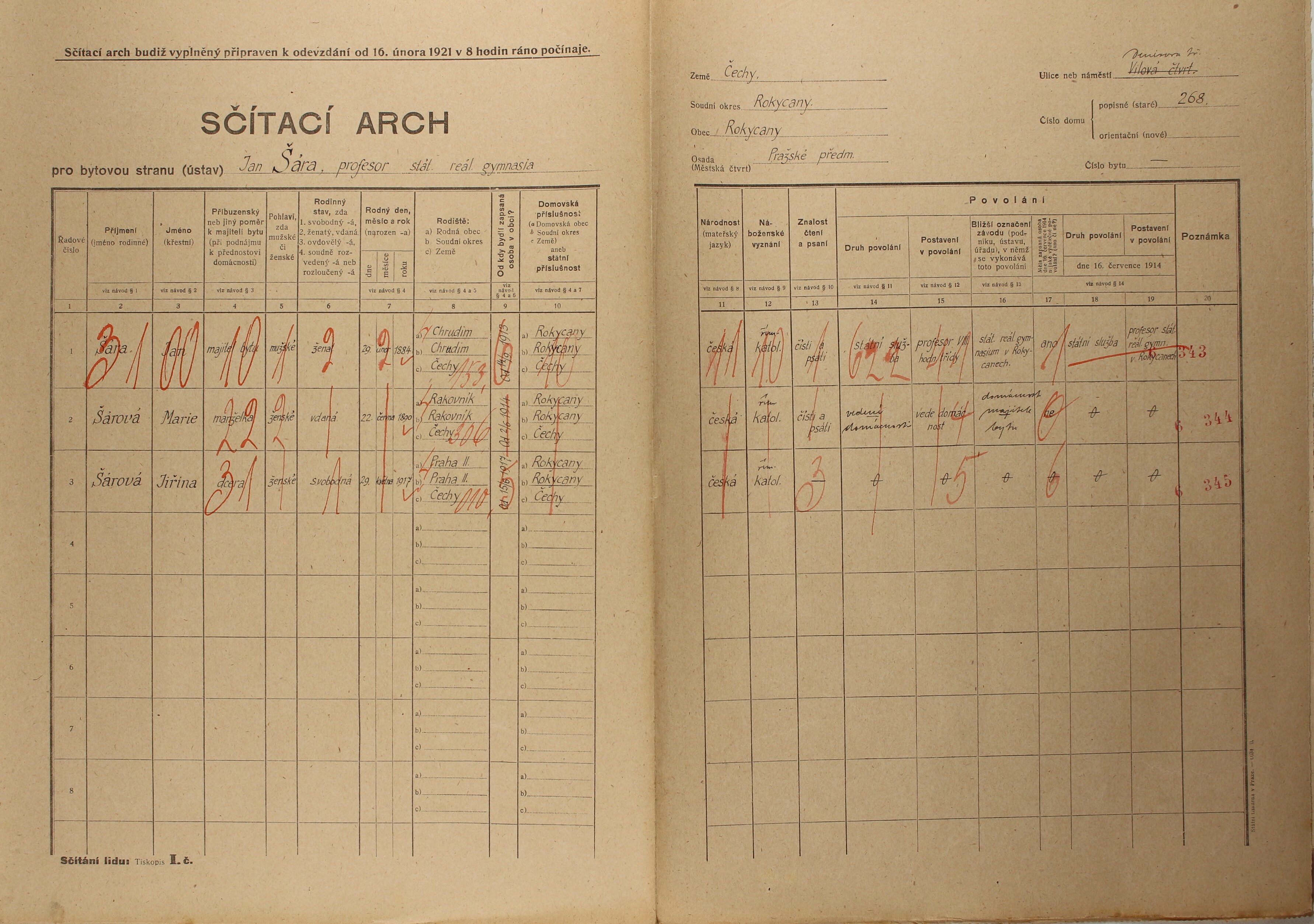 2. soap-ro_00002_census-1921-rokycany-prazske-predmesti-cp268_0020