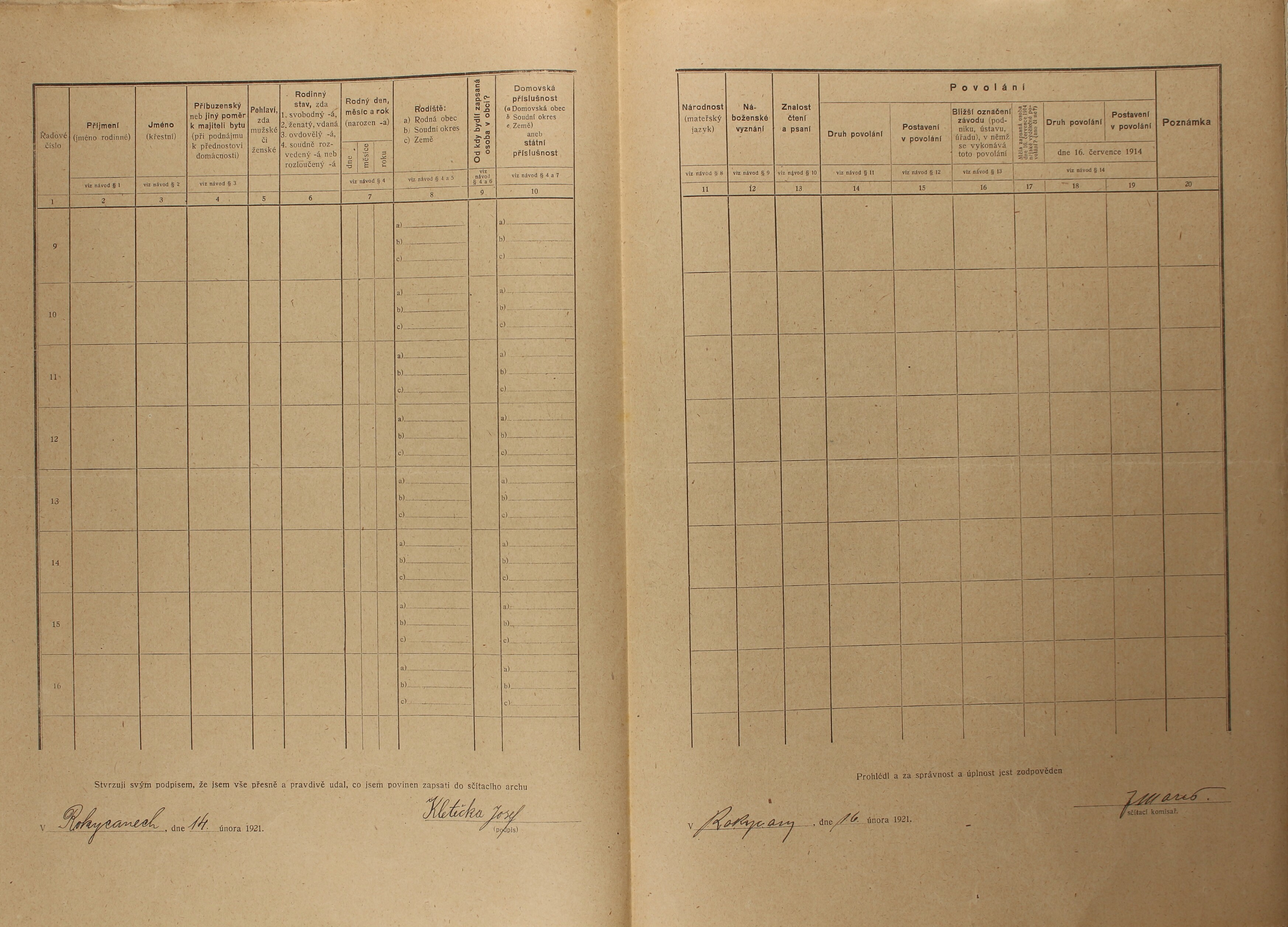 5. soap-ro_00002_census-1921-rokycany-prazske-predmesti-cp271_0050