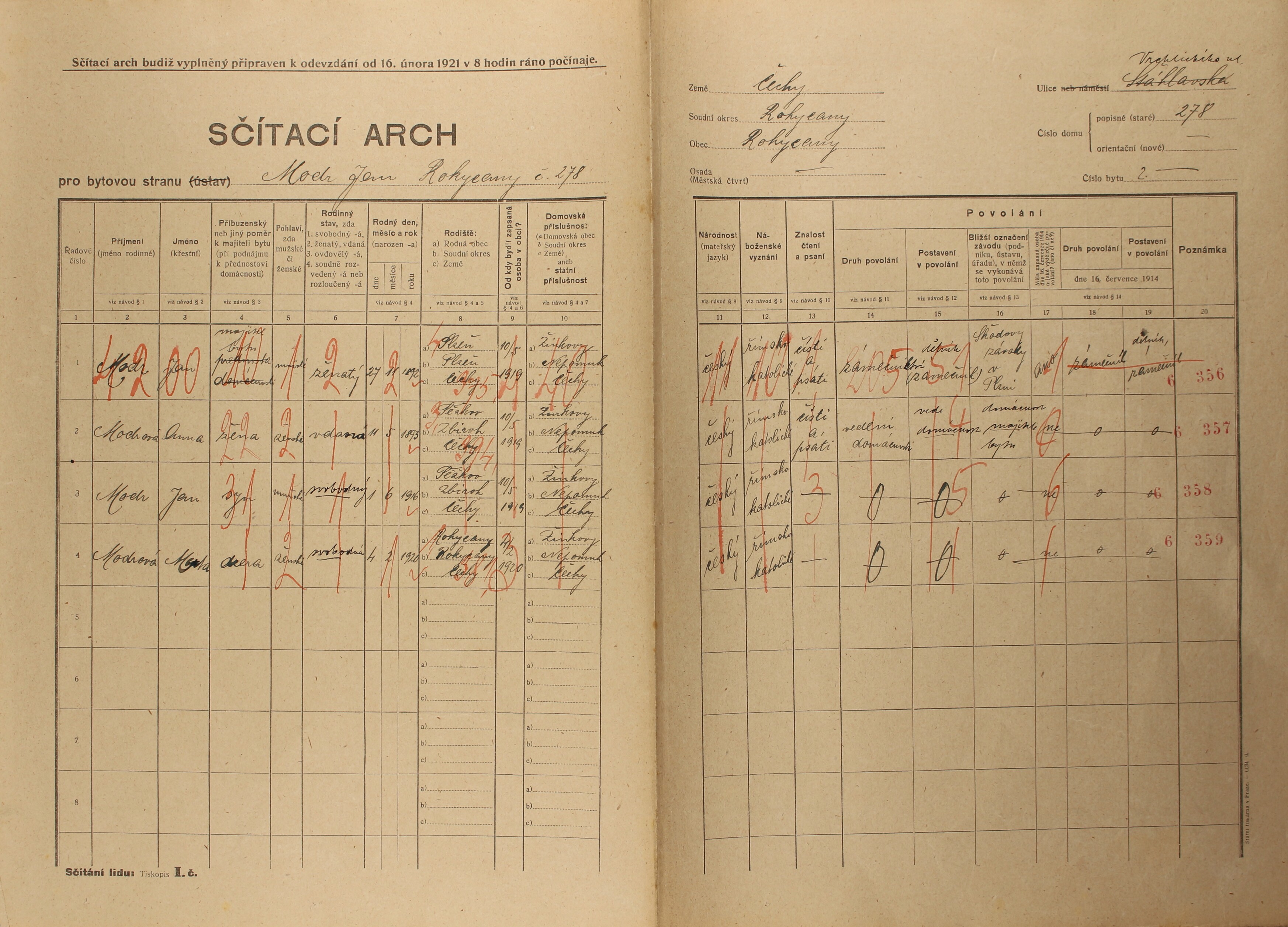 4. soap-ro_00002_census-1921-rokycany-prazske-predmesti-cp278_0040