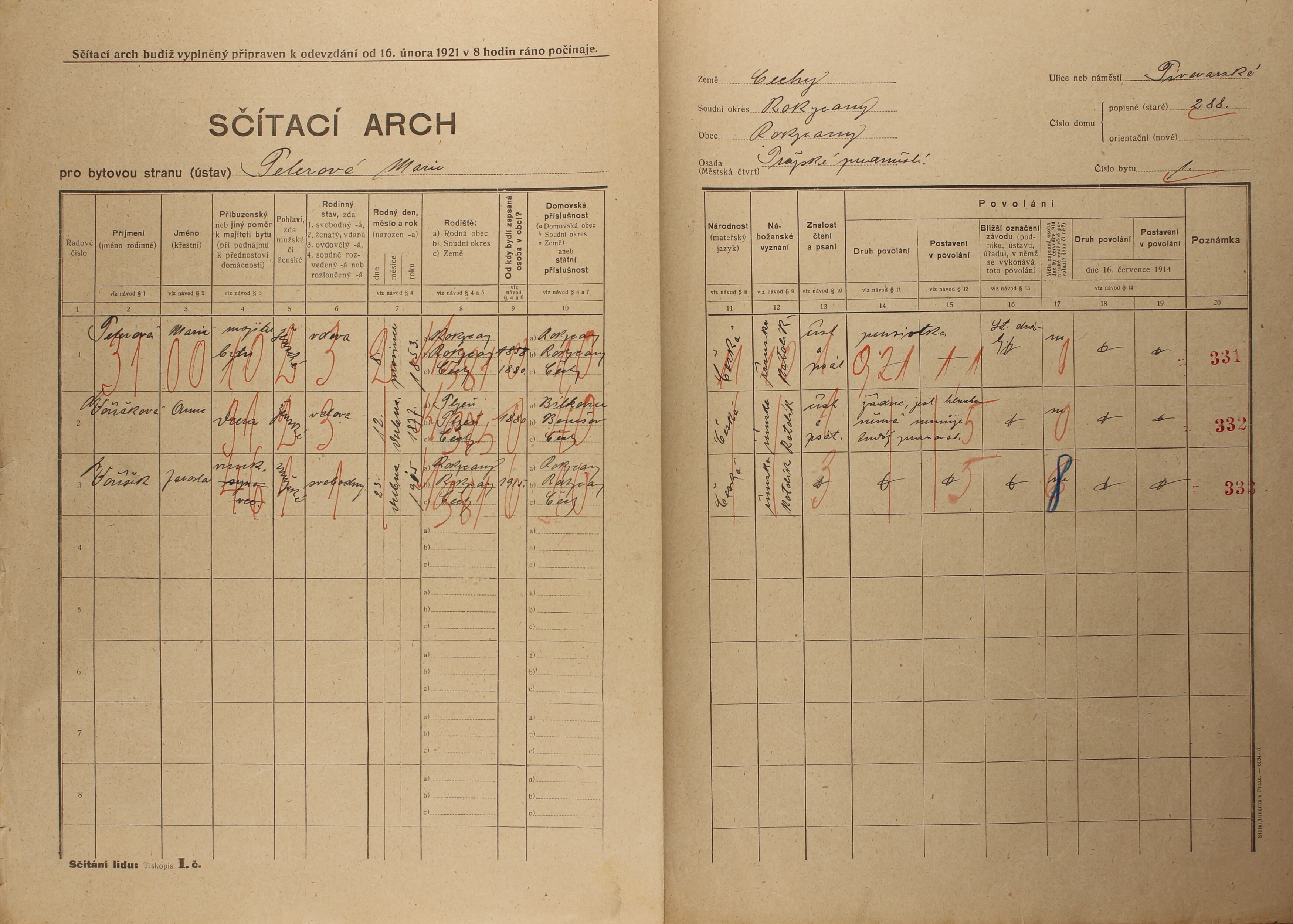 2. soap-ro_00002_census-1921-rokycany-prazske-predmesti-cp288_0020