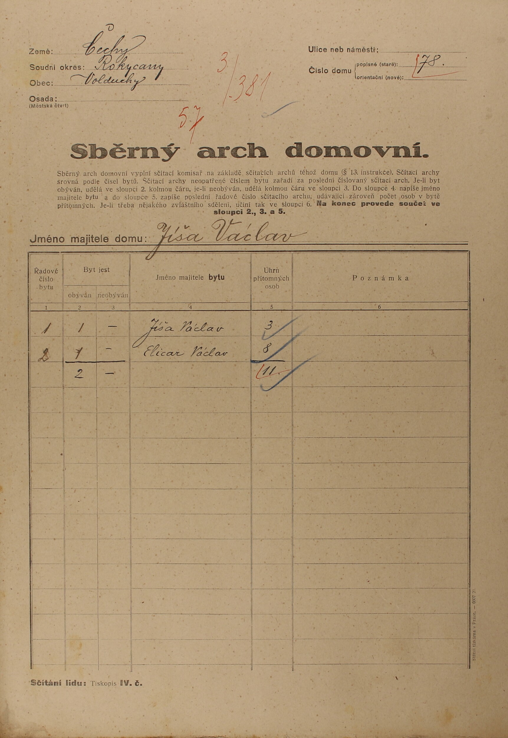 1. soap-ro_00002_census-1921-volduchy-cp078_0010