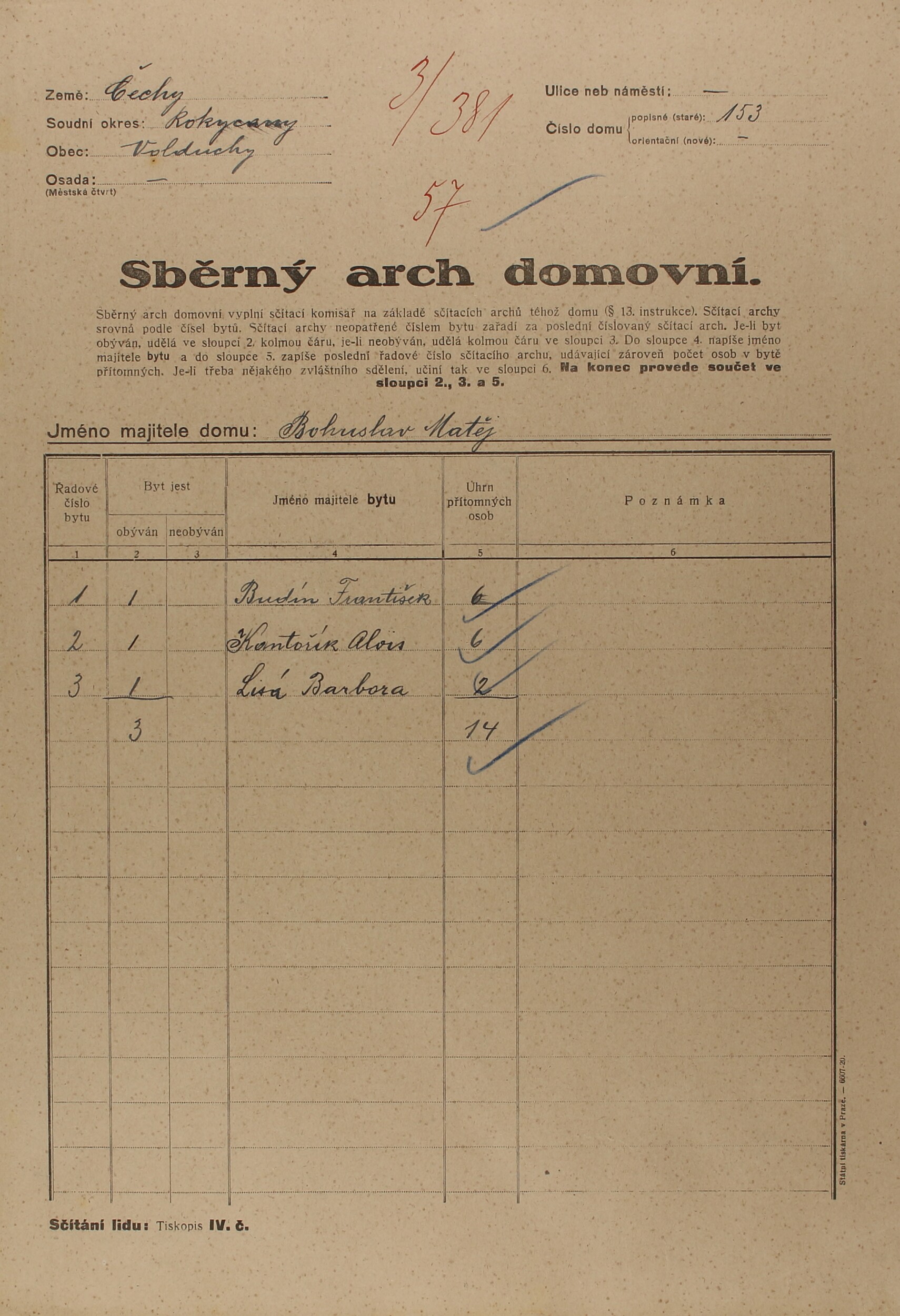 1. soap-ro_00002_census-1921-volduchy-cp153_0010