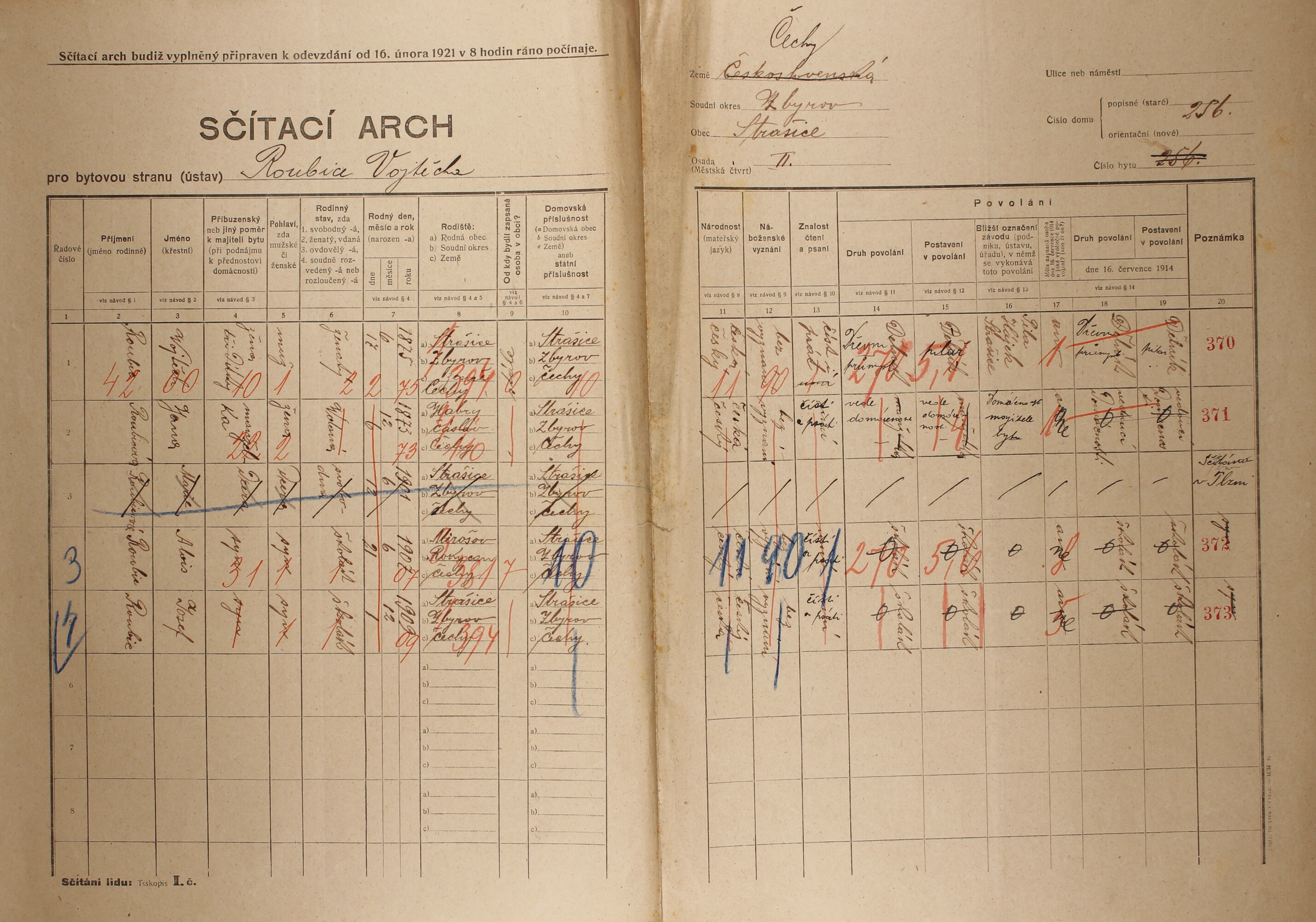 2. soap-ro_00002_census-1921-strasice-cp256_0020