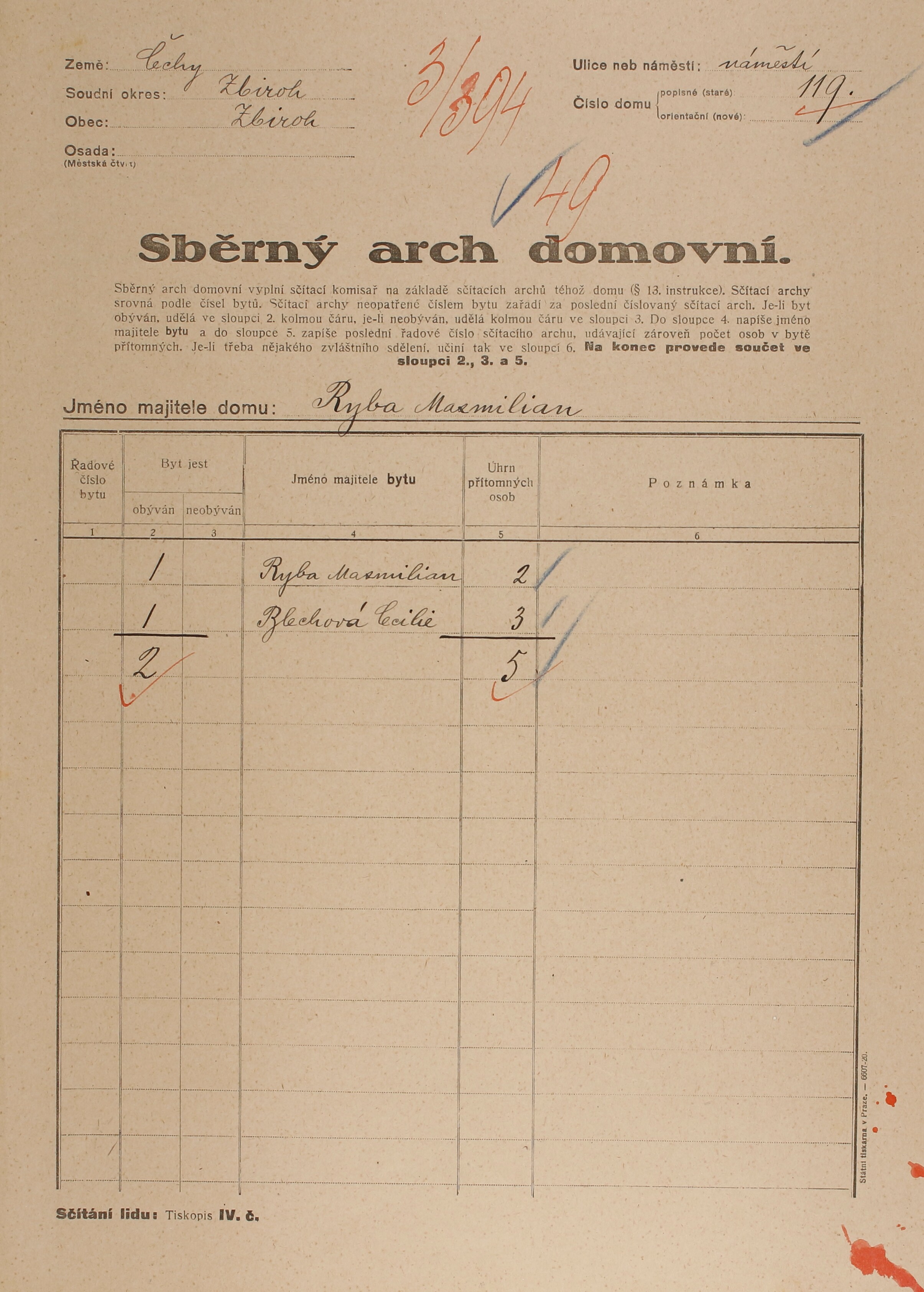 1. soap-ro_00002_census-1921-zbiroh-cp119_0010