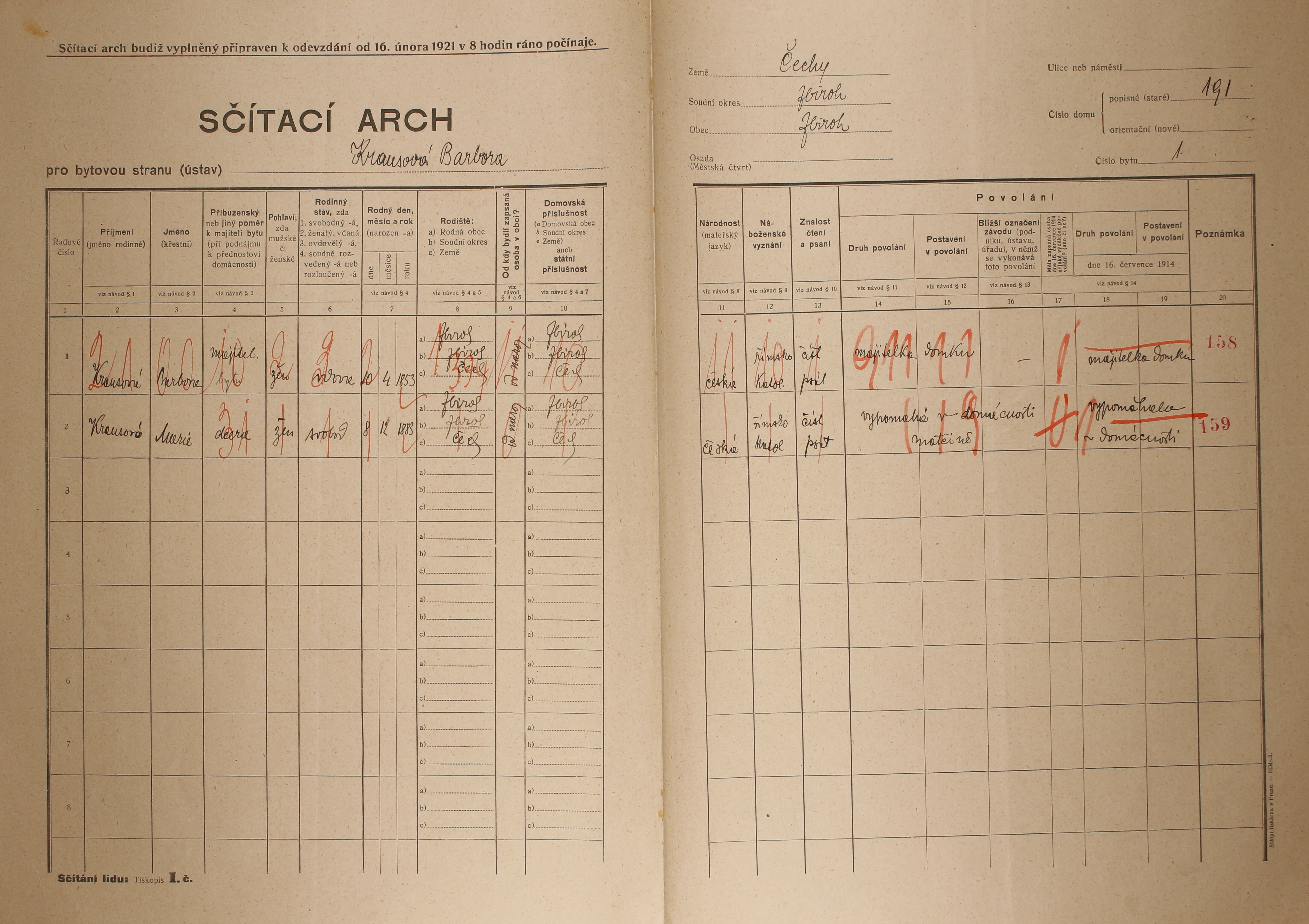 2. soap-ro_00002_census-1921-zbiroh-cp191_0020