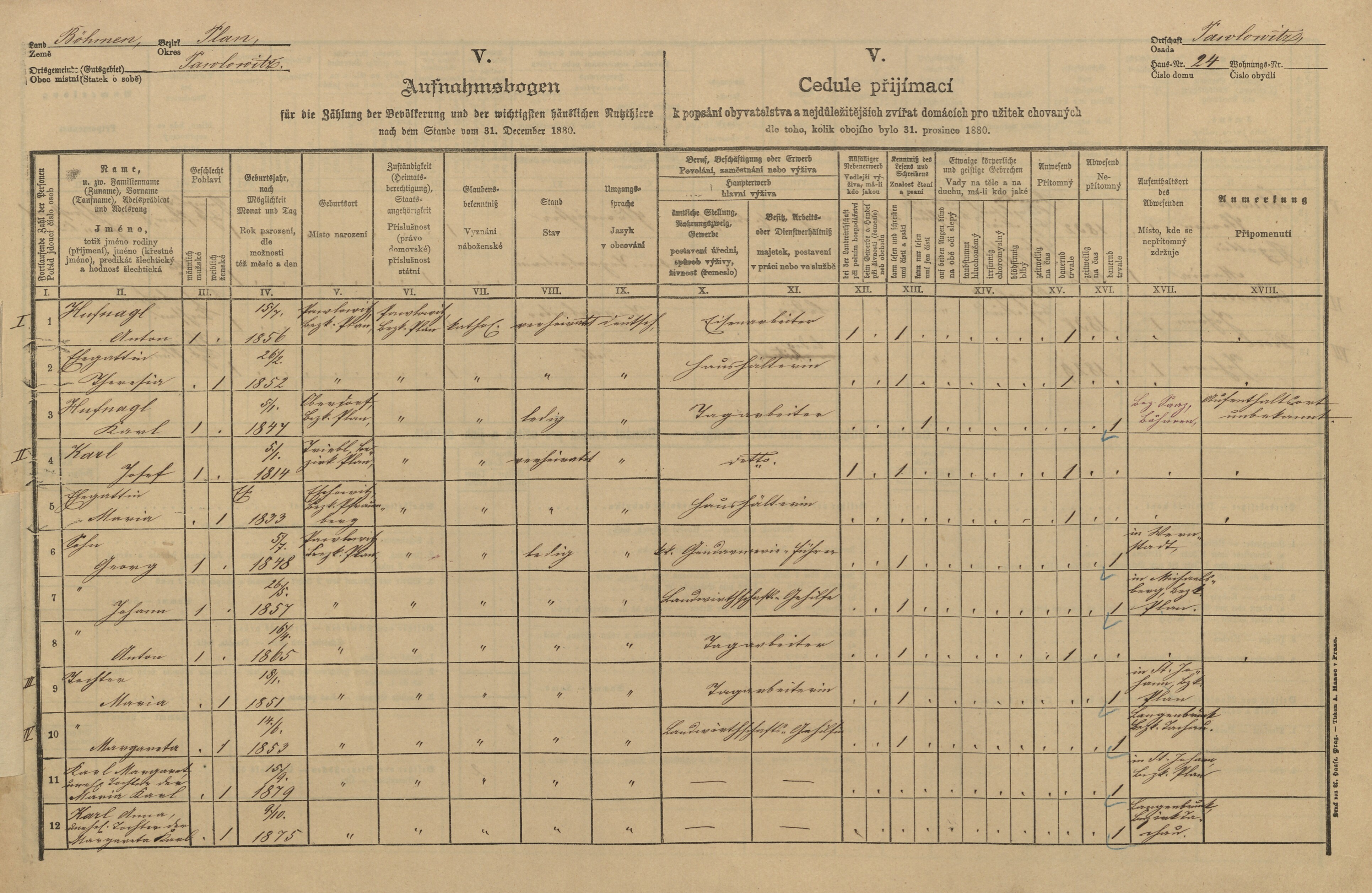 1. soap-tc_00191_census-1880-pavlovice-cp024_0010