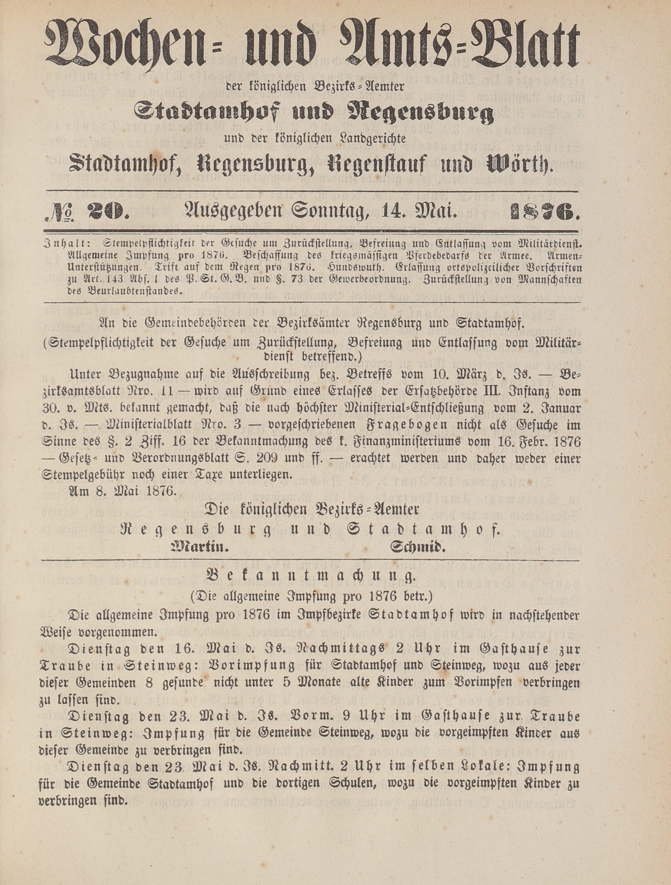 1. amtsblatt-stadtamhof-regensburg-1876-05-14-n20_1300