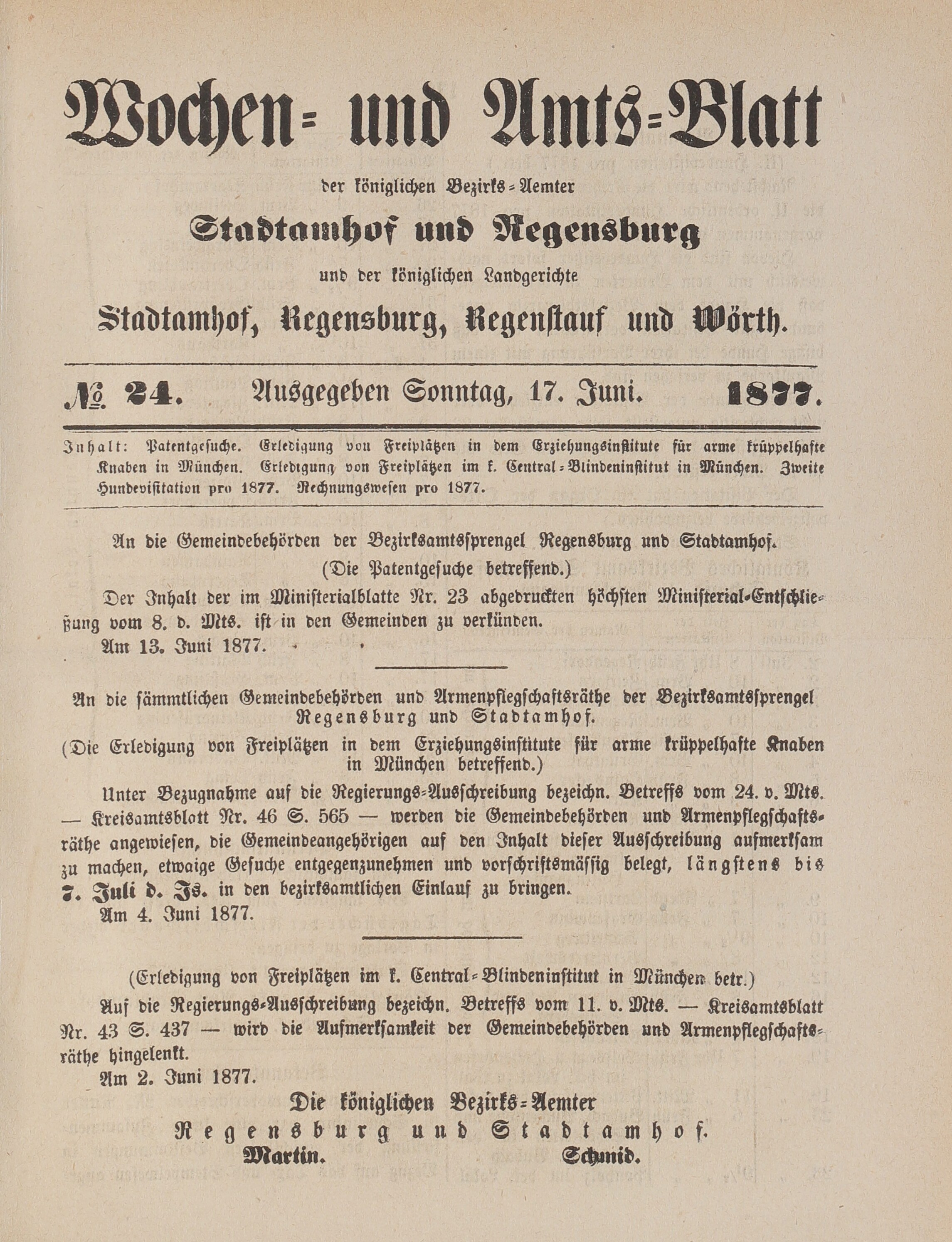 1. amtsblatt-stadtamhof-regensburg-1877-06-17-n24_1320