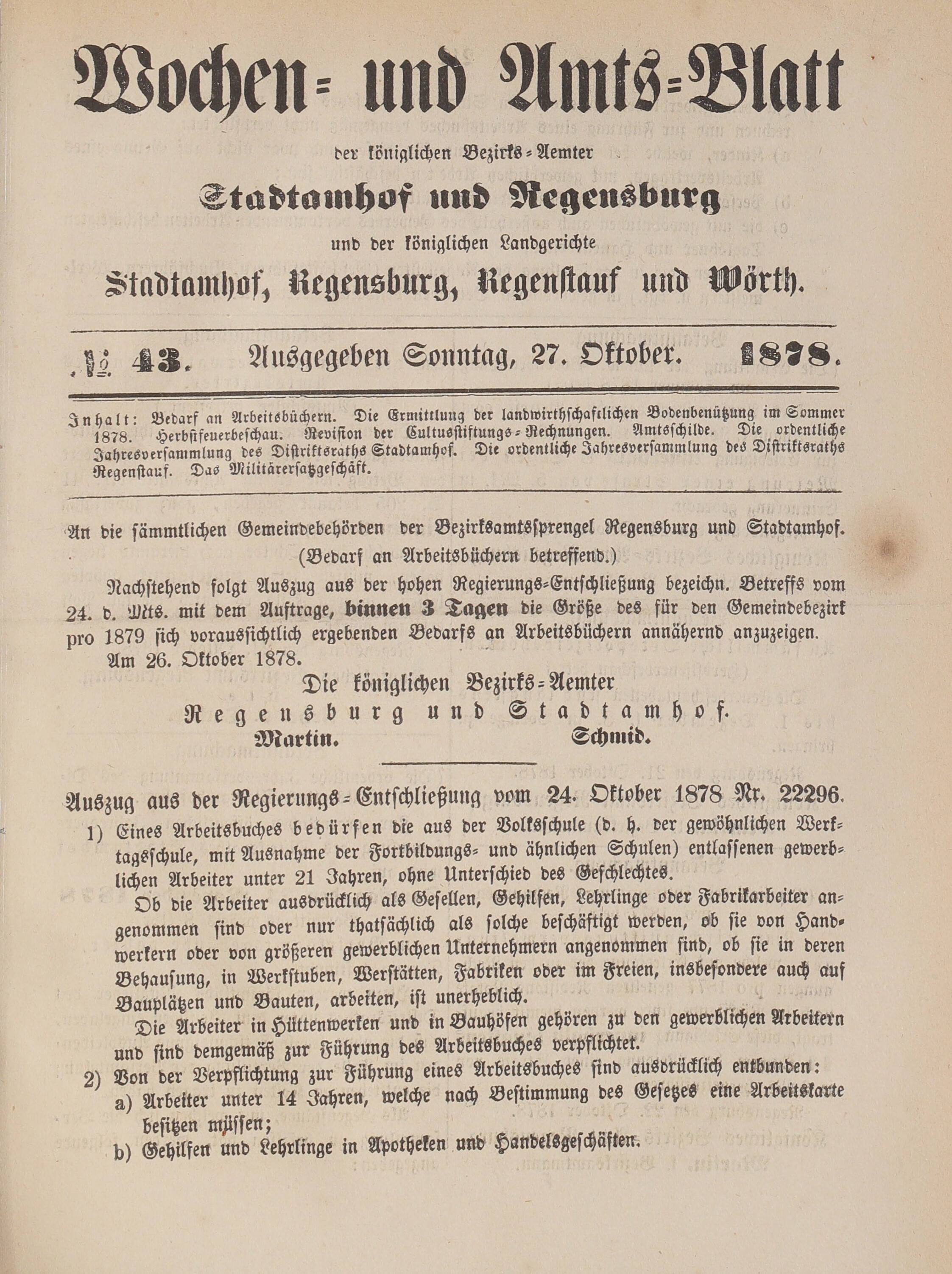 1. amtsblatt-stadtamhof-regensburg-1878-10-27-n43_2120