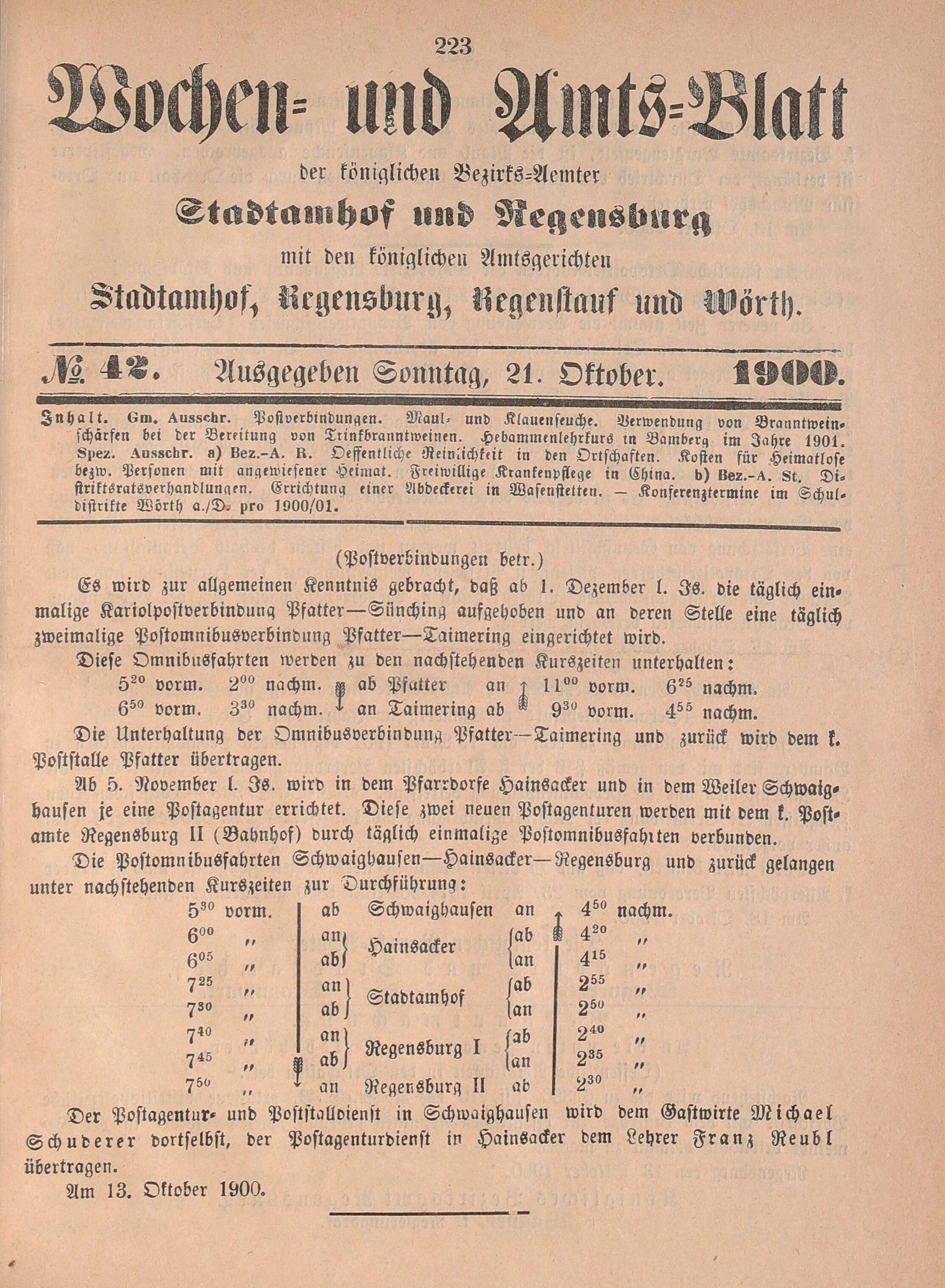 1. amtsblatt-stadtamhof-regensburg-1900-10-21-n42_2300