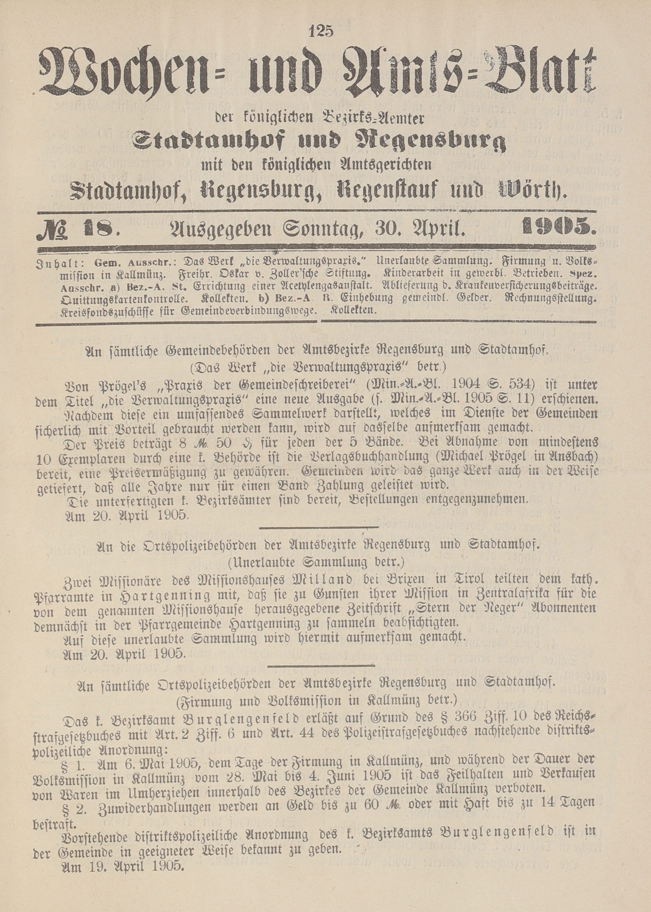 1. amtsblatt-stadtamhof-regensburg-1905-04-30-n18_1340