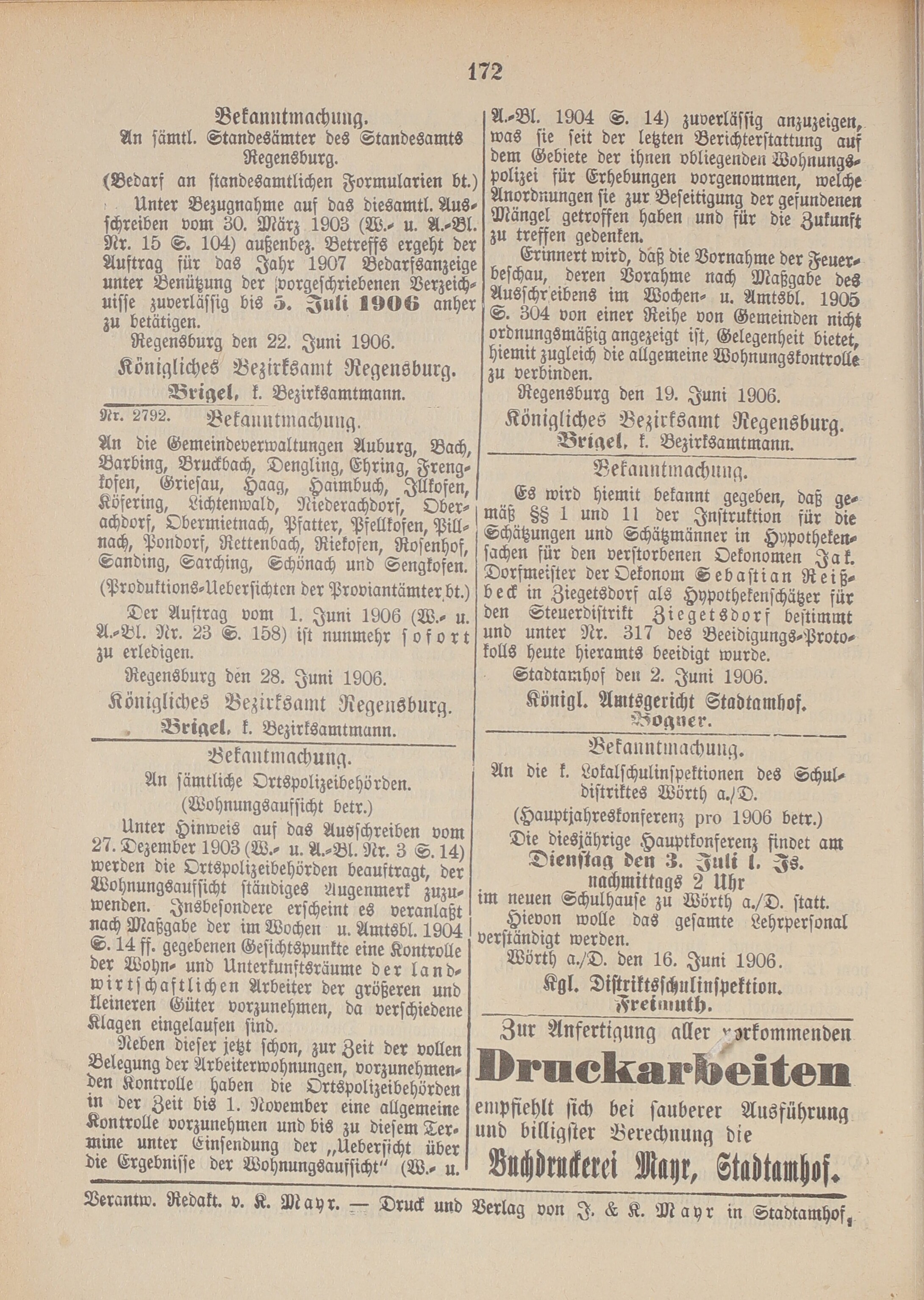 6. amtsblatt-stadtamhof-regensburg-1906-07-01-n26_1810