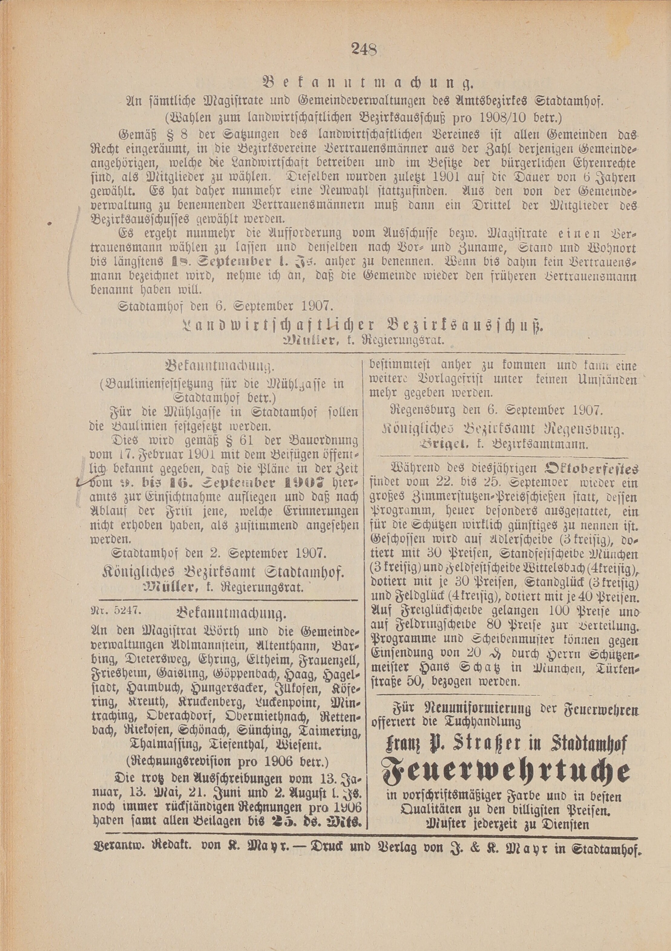 6. amtsblatt-stadtamhof-regensburg-1907-09-08-n36_2630