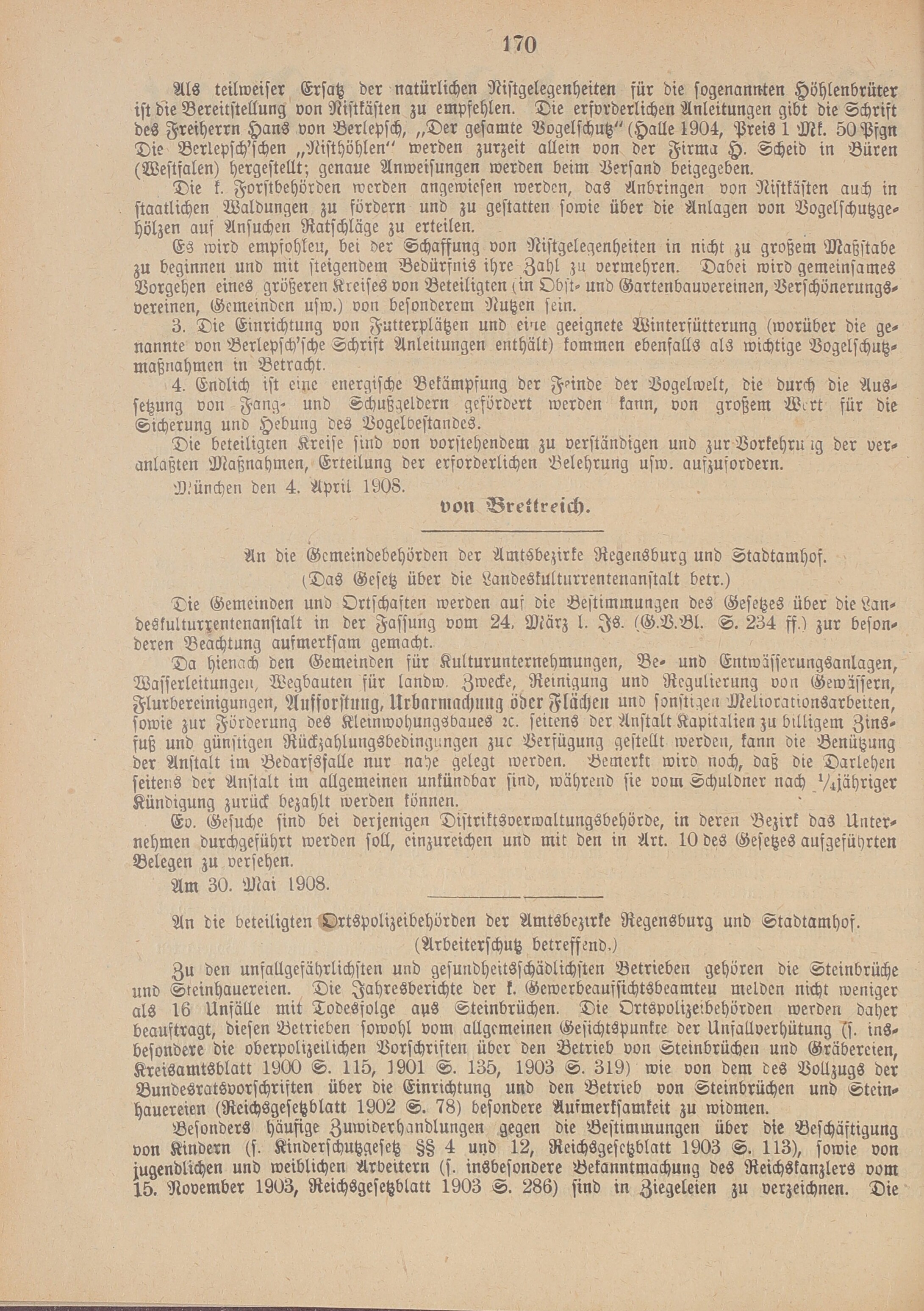 2. amtsblatt-stadtamhof-regensburg-1908-06-09-n23_1810