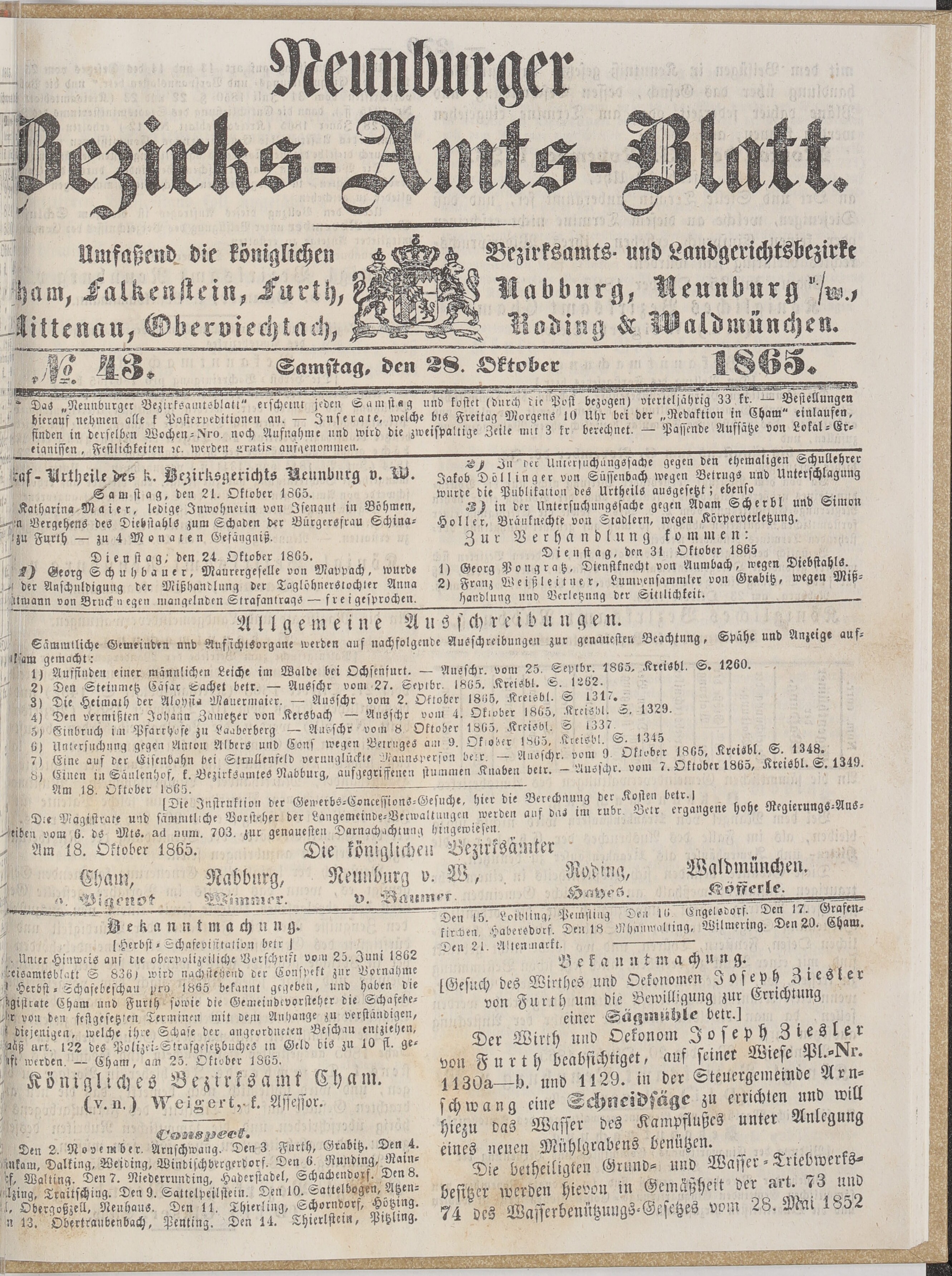 1. neunburger-bezirksamtsblatt-1865-10-28-n43_2720