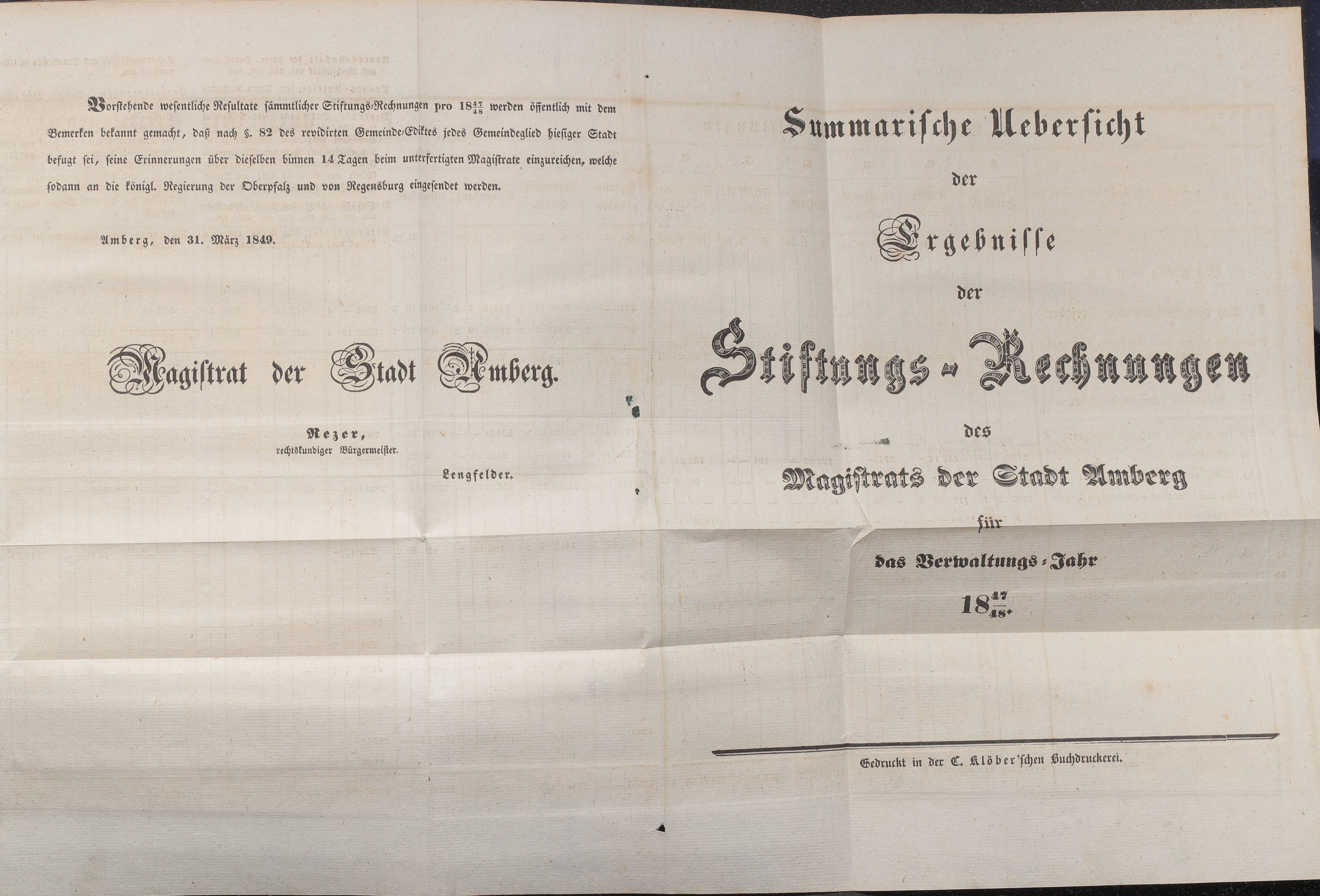 9. wochenblatt-amberg-1849-register_4460