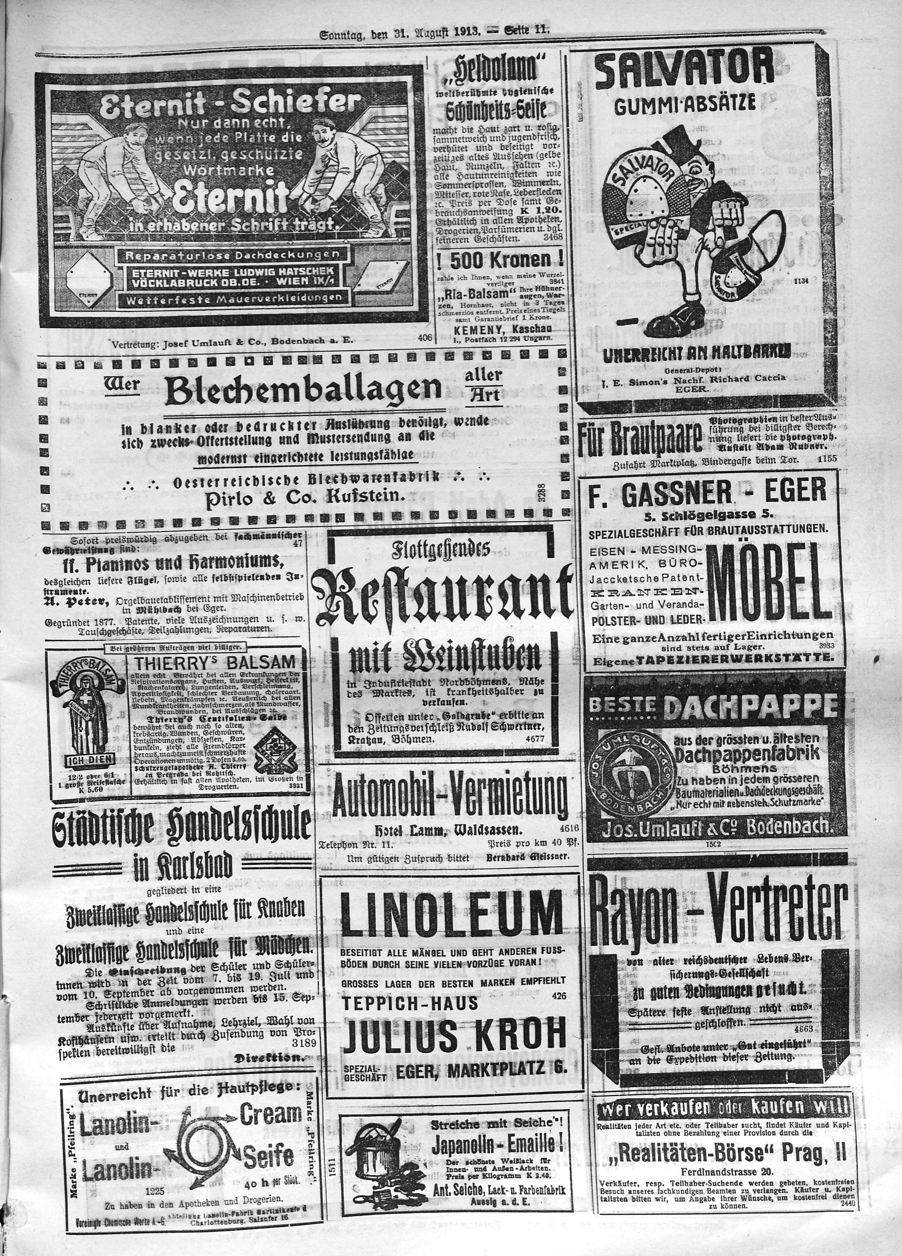 11. egerer-zeitung-1913-08-31-n200_2195