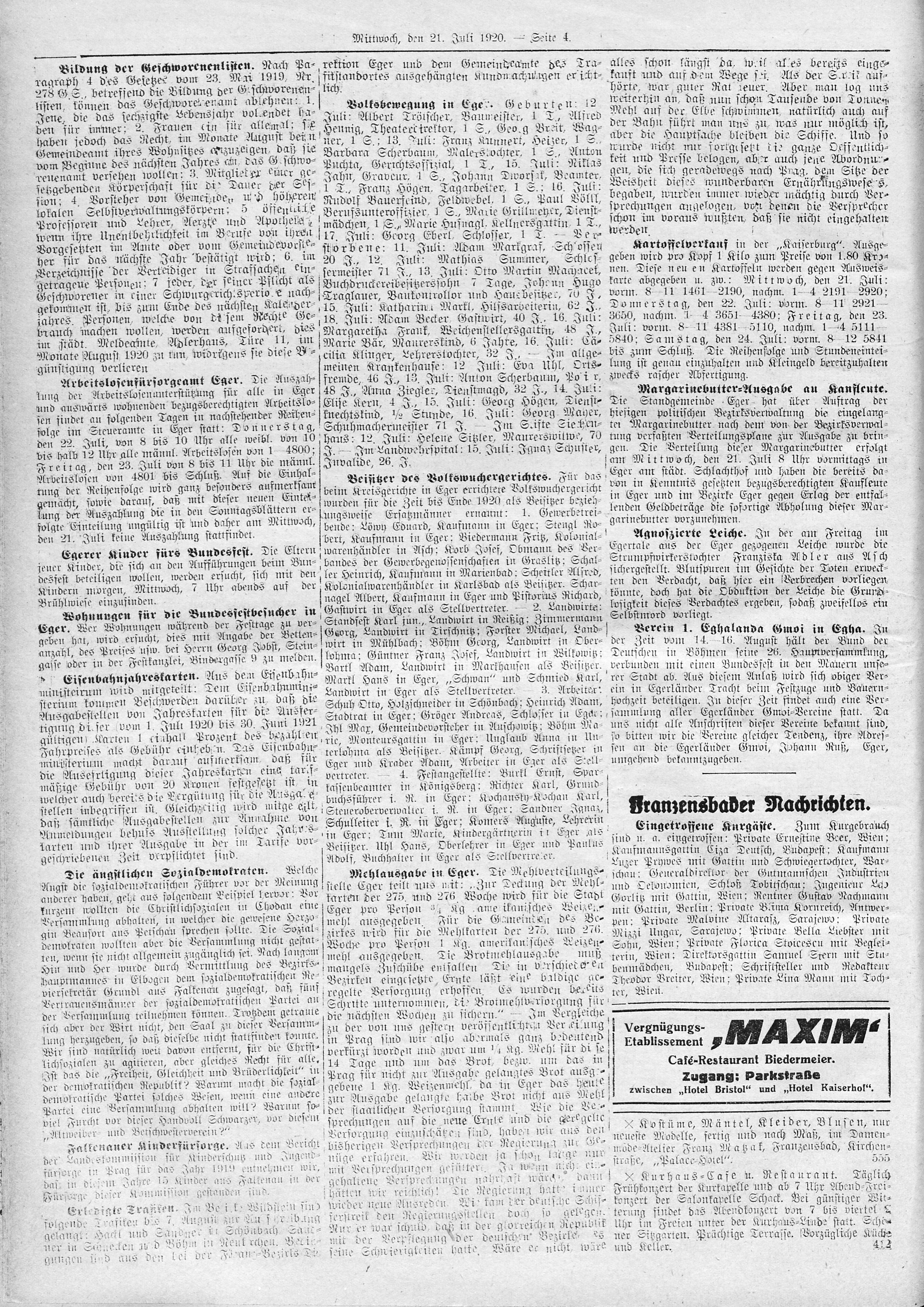 4. egerer-zeitung-1920-07-21-n164_0720