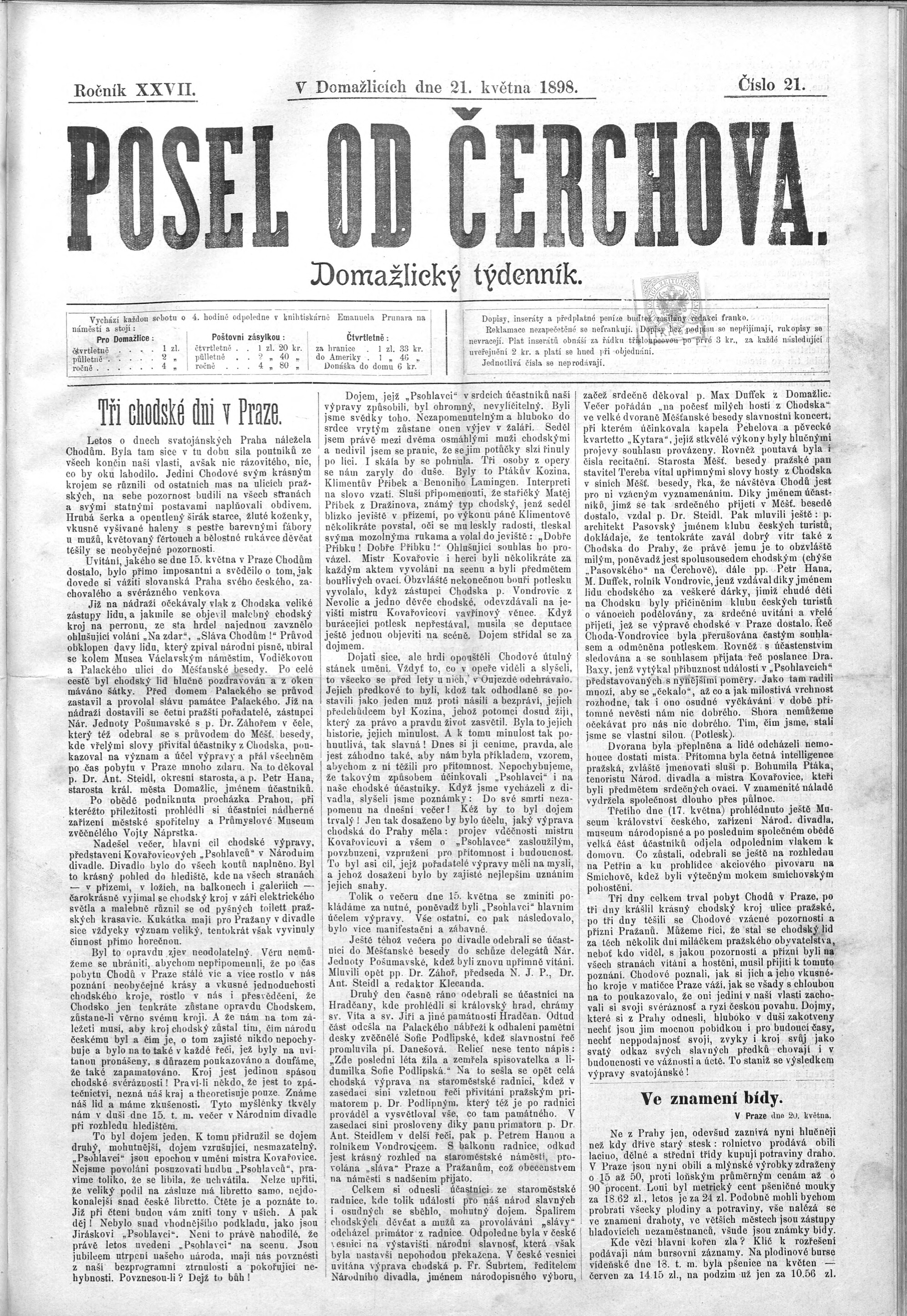 1. posel-od-cerchova-1898-05-21-n21_0465