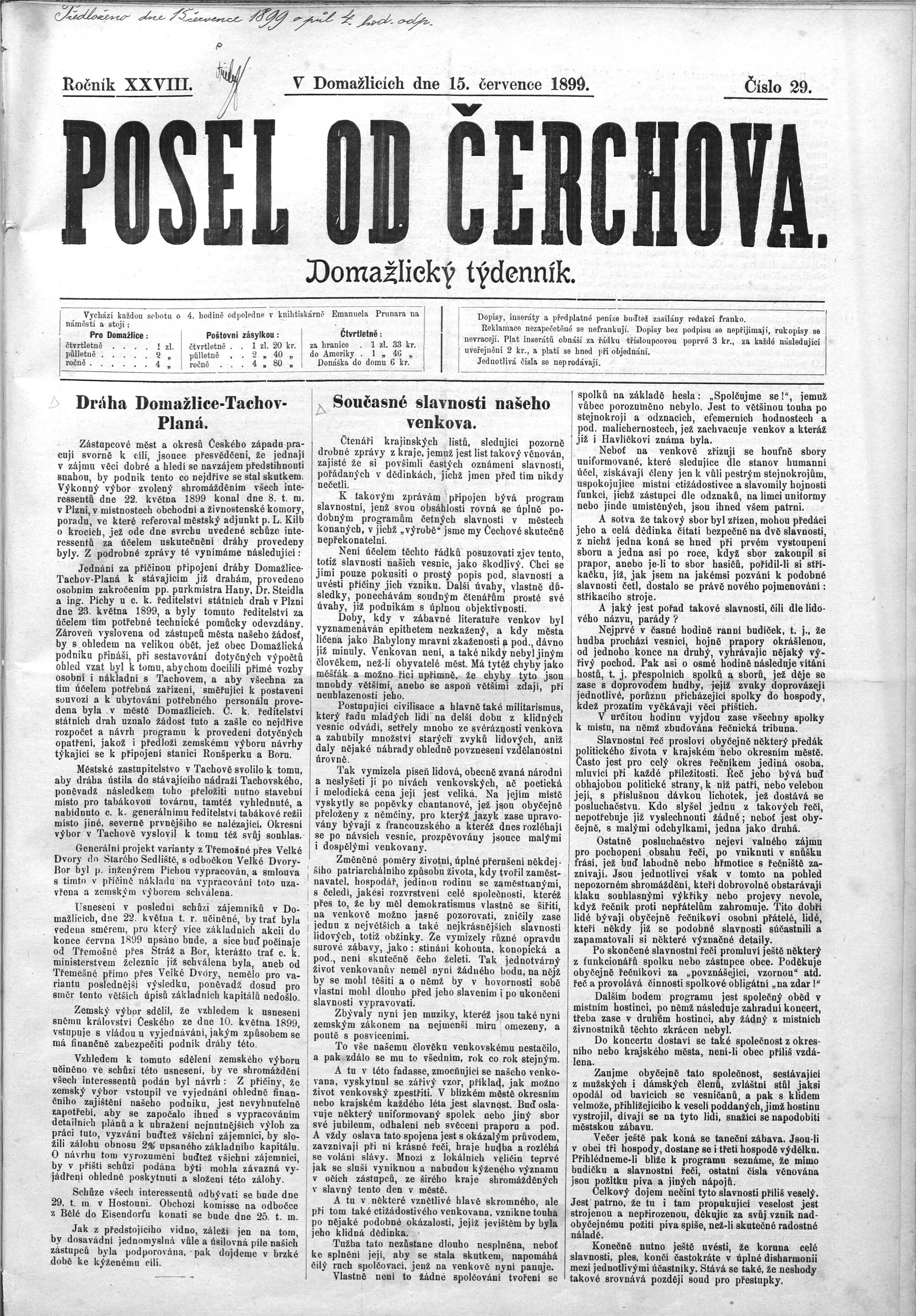 1. posel-od-cerchova-1899-07-15-n29_0655