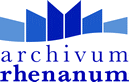 Logo Archivum rhenanum